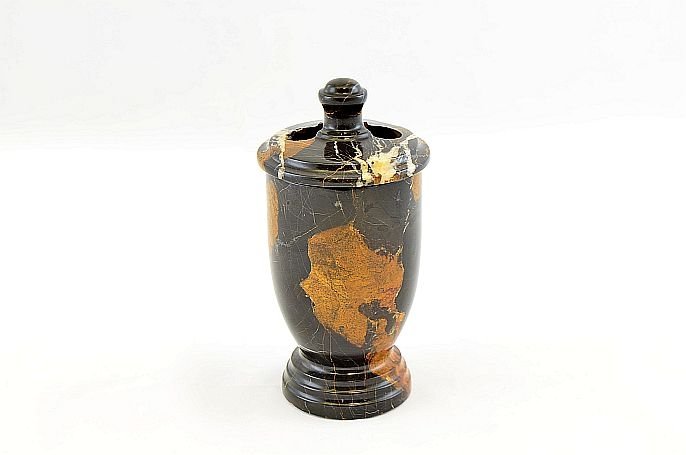 Toothbrush Holders with Cover | Marble Toothbrush Holders - Nature Home Decor