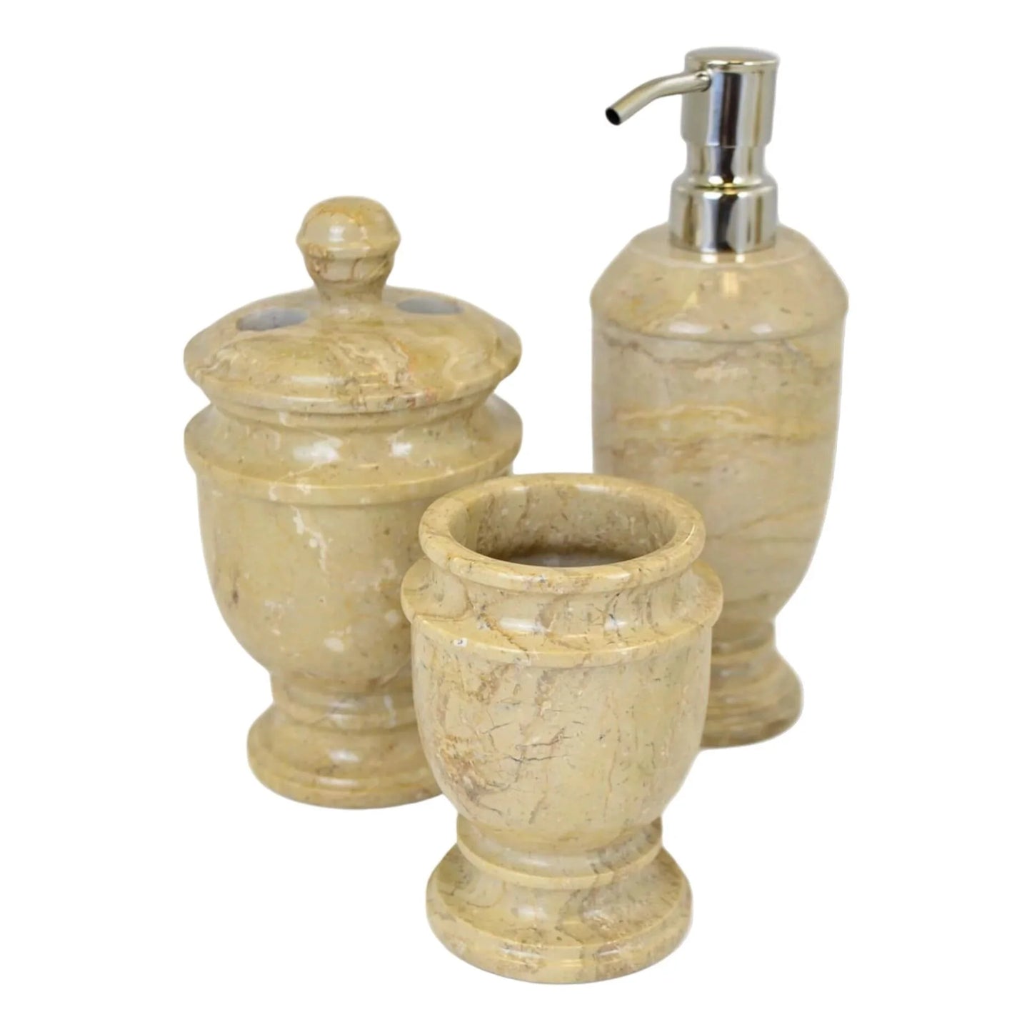 3 Piece Bathroom Set- Elegant Bathroom - Nature Home Decor - Nature Home Decor