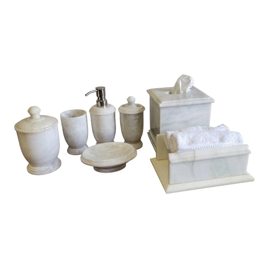 7 Piece Bathroom Set - Nature Home Decor