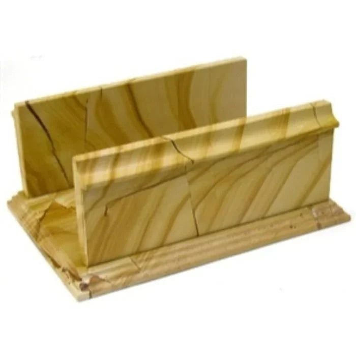 Bathroom Hand Towel Holder of Teakwood Marble - Nature Home Decor