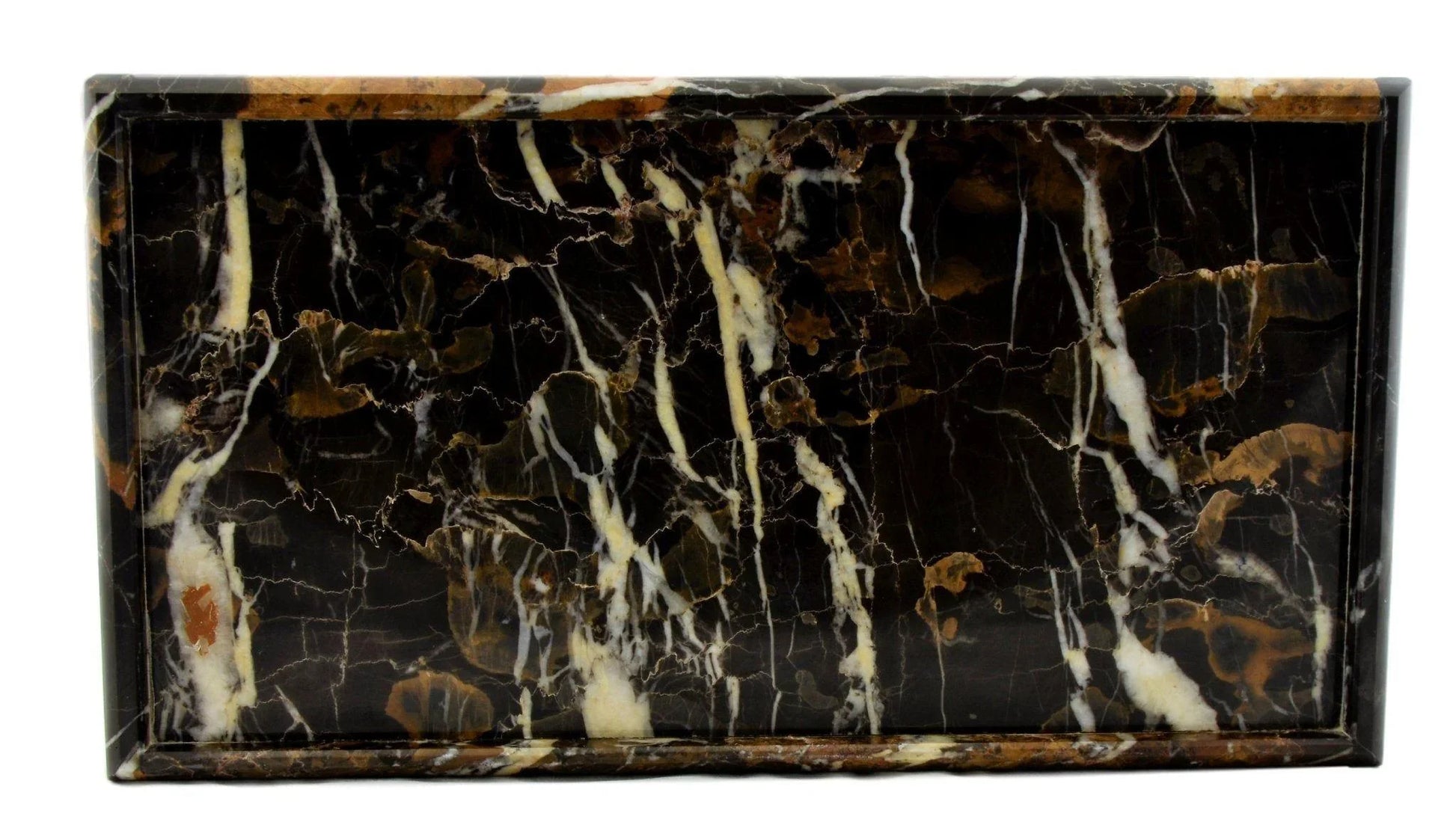 Michelangelo Marble Vanity Tray | Vanity Trays Collection - Nature Home Decor