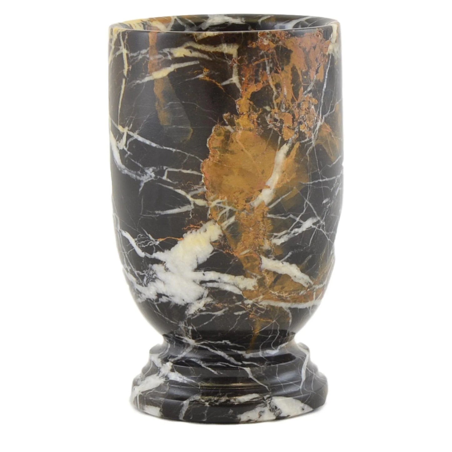 Bathroom Tumbler in Michelangelo Marble - Nature Home Decor