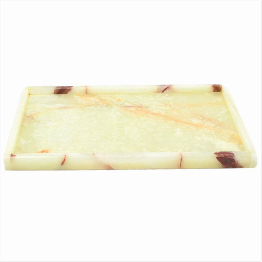 Pistachio Onyx Vanity Tray | Vanity Trays Collection - Nature Home Decor