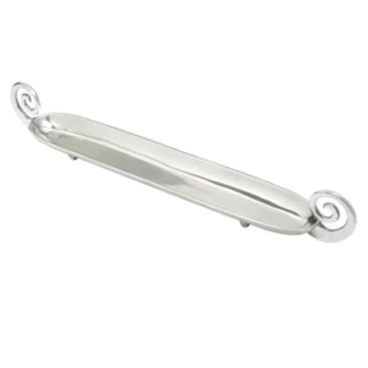 Bread Tray With Swirl Handles - Nature Home Decor