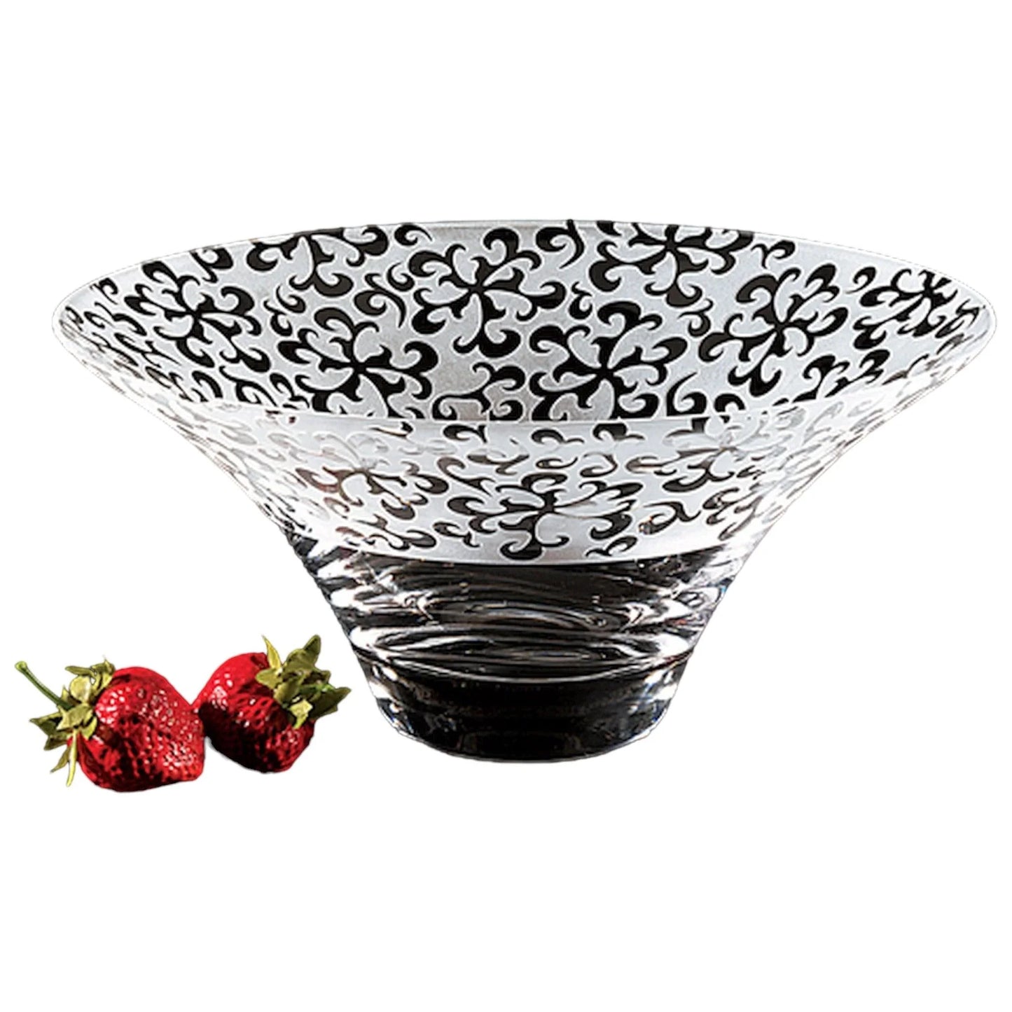 Decorative Crystal Bowl | 10-inch Nirvana Style - Nature Home Decor