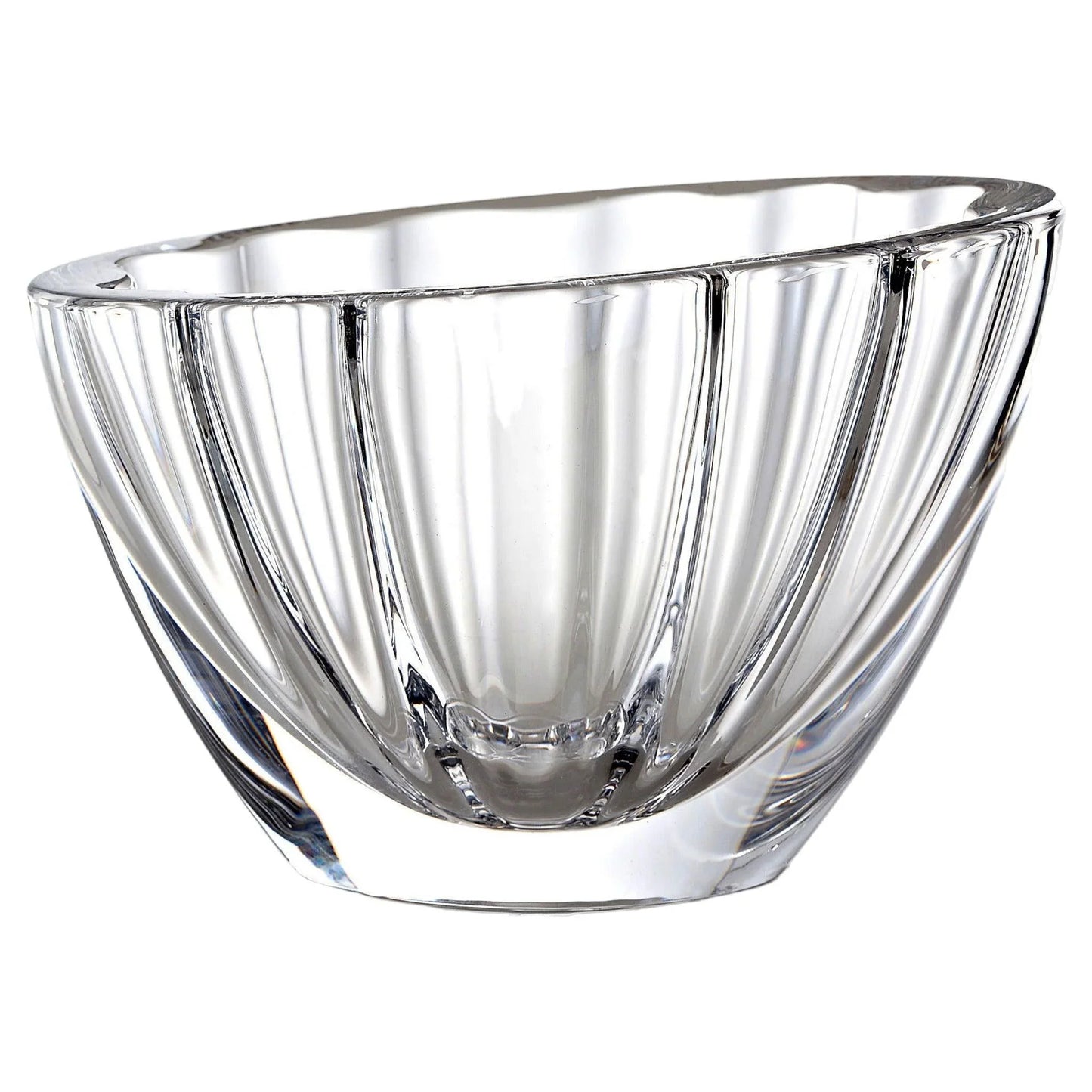 Decorative Heavy Crystal Milani 9-inch Bowl - Nature Home Decor