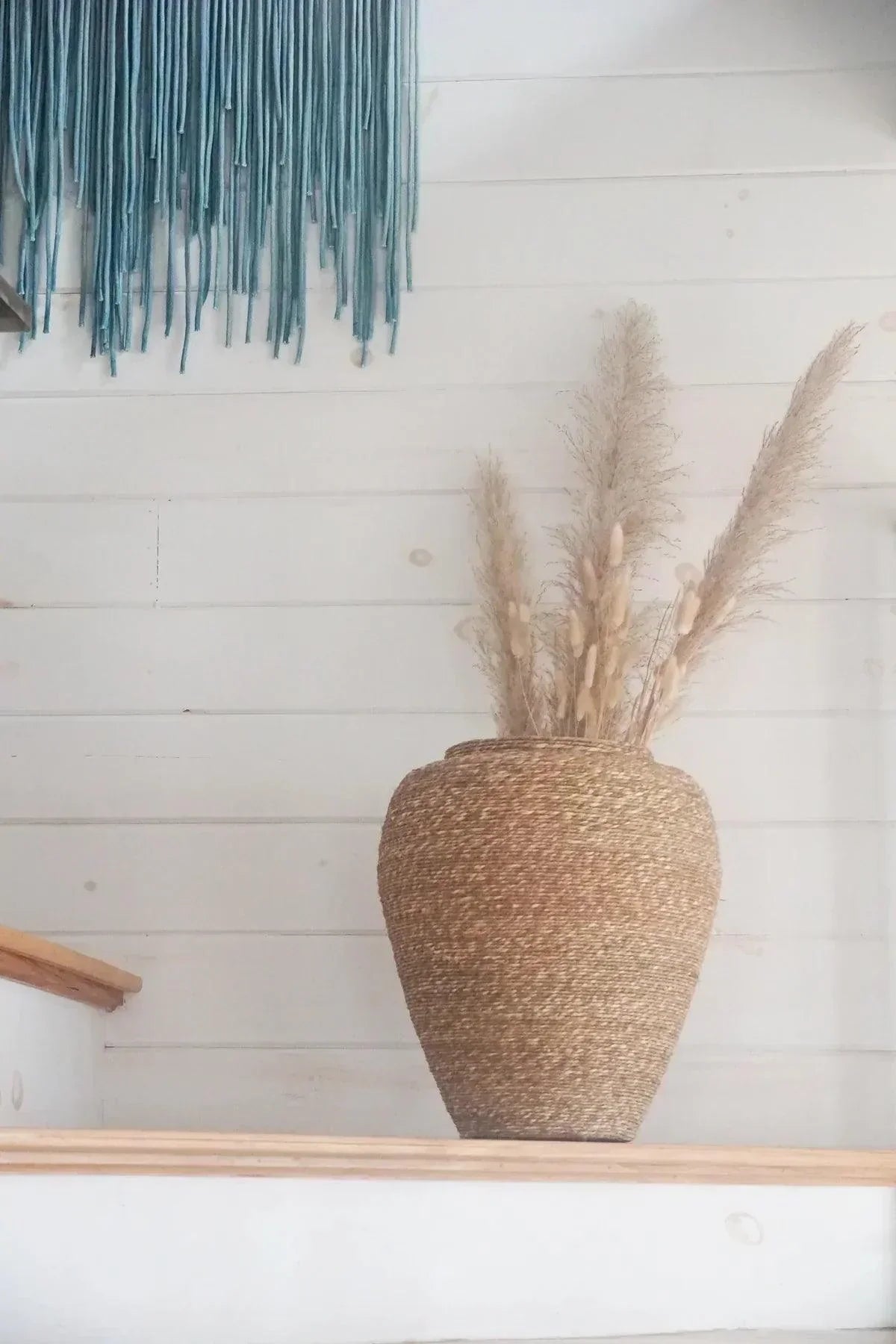 Seagrass Rope Decorative Jars / Vases - Nature Home Decor
