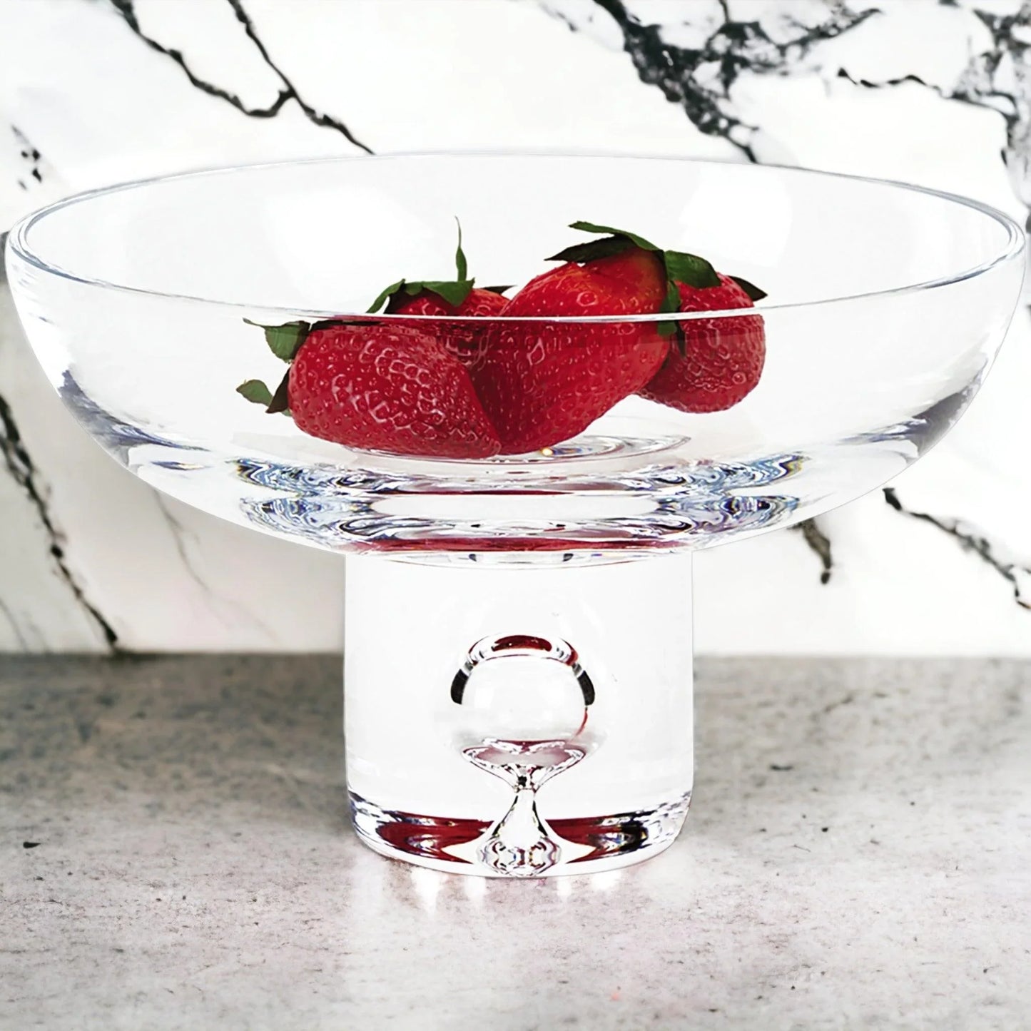 Galaxy Heavy Crystal 9-Inch Fruit Bowl - Nature Home Decor