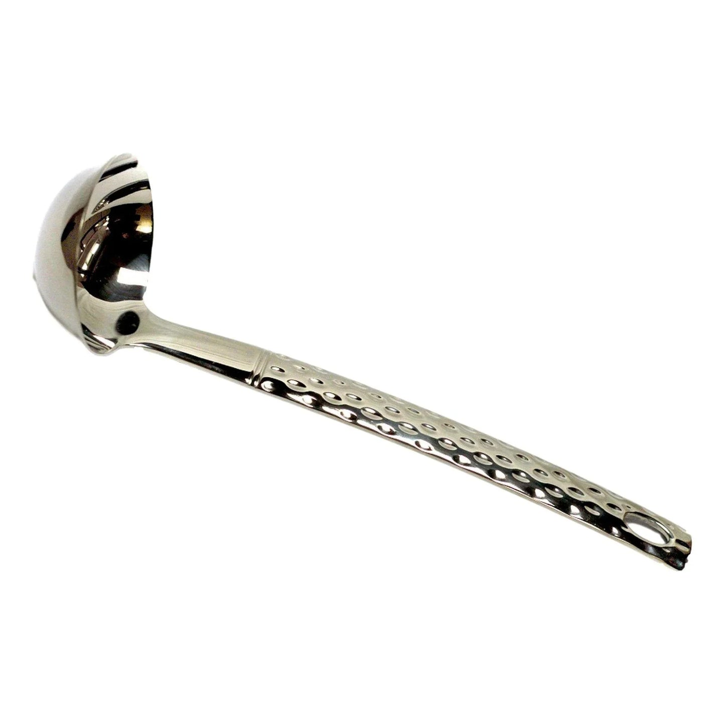 Gravy Boat Ladle with Hammered Design Handle - Nature Home Decor