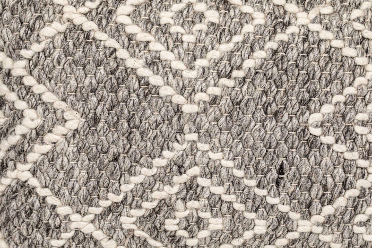 Handwoven Grey Diamond Pillow Covers - Nature Home Decor