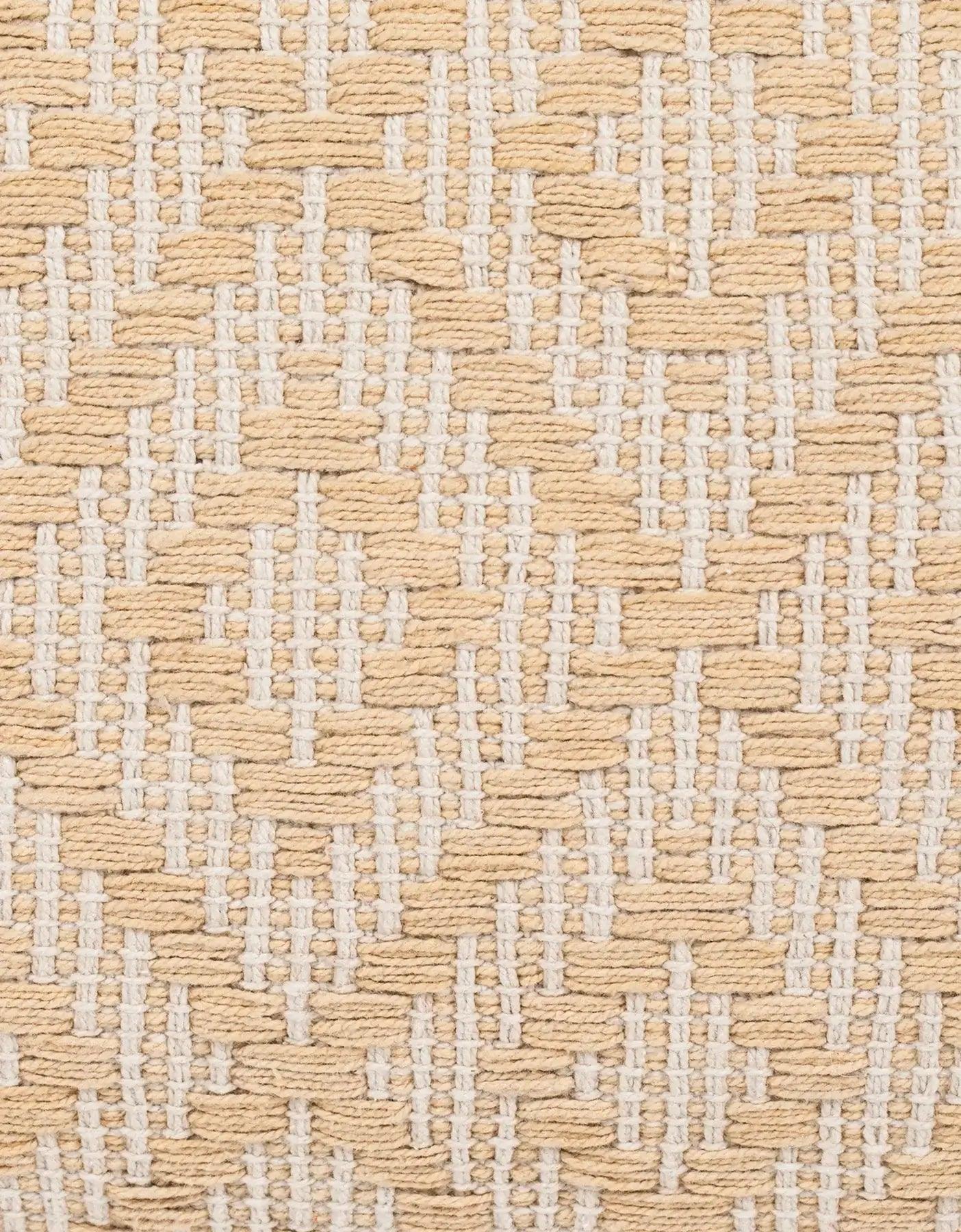 Handwoven Yellow Diamond Pillow Cover - Nature Home Decor