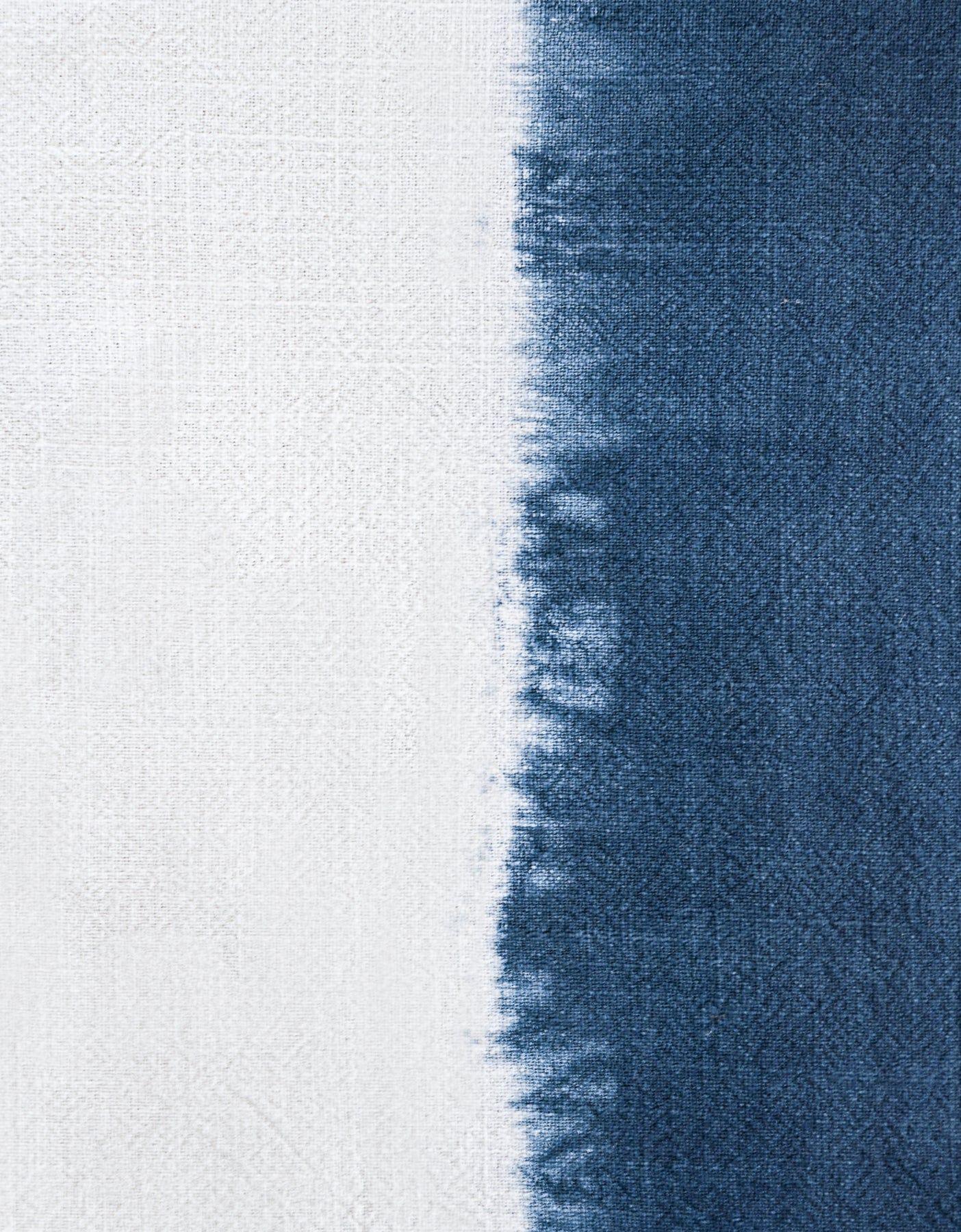 Indigo Blue Tie Dye Cotton Throw - Nature Home Decor