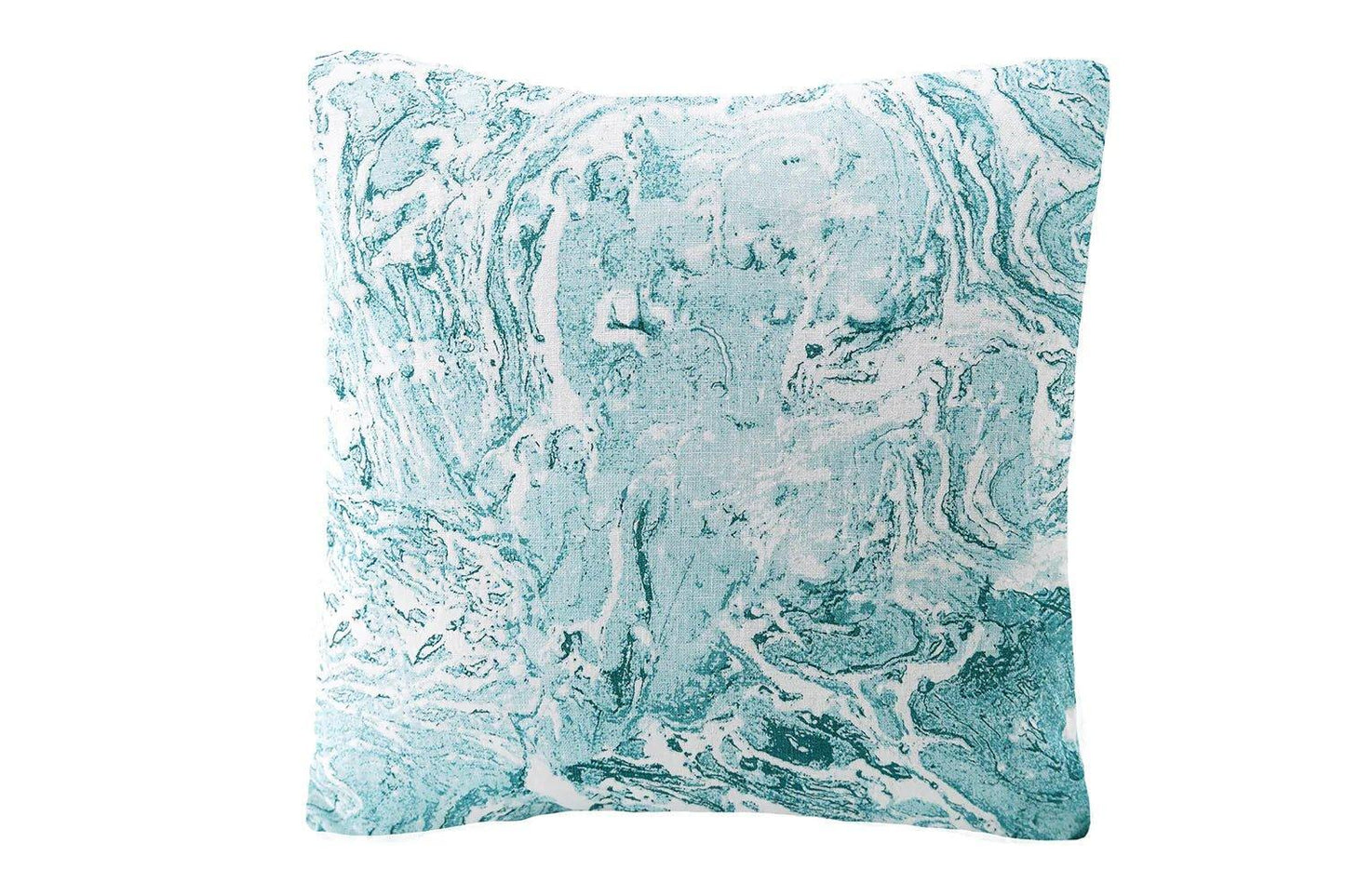 Linen Pillow Covers in Handcrafted Marble Print - Nature Home Decor
