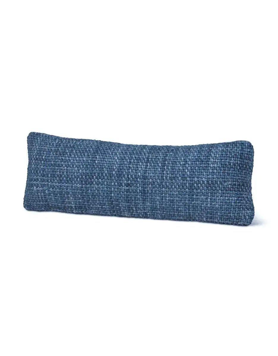 Luxe Indigo Handwoven Down Alternative Pillow - Nature Home Decor