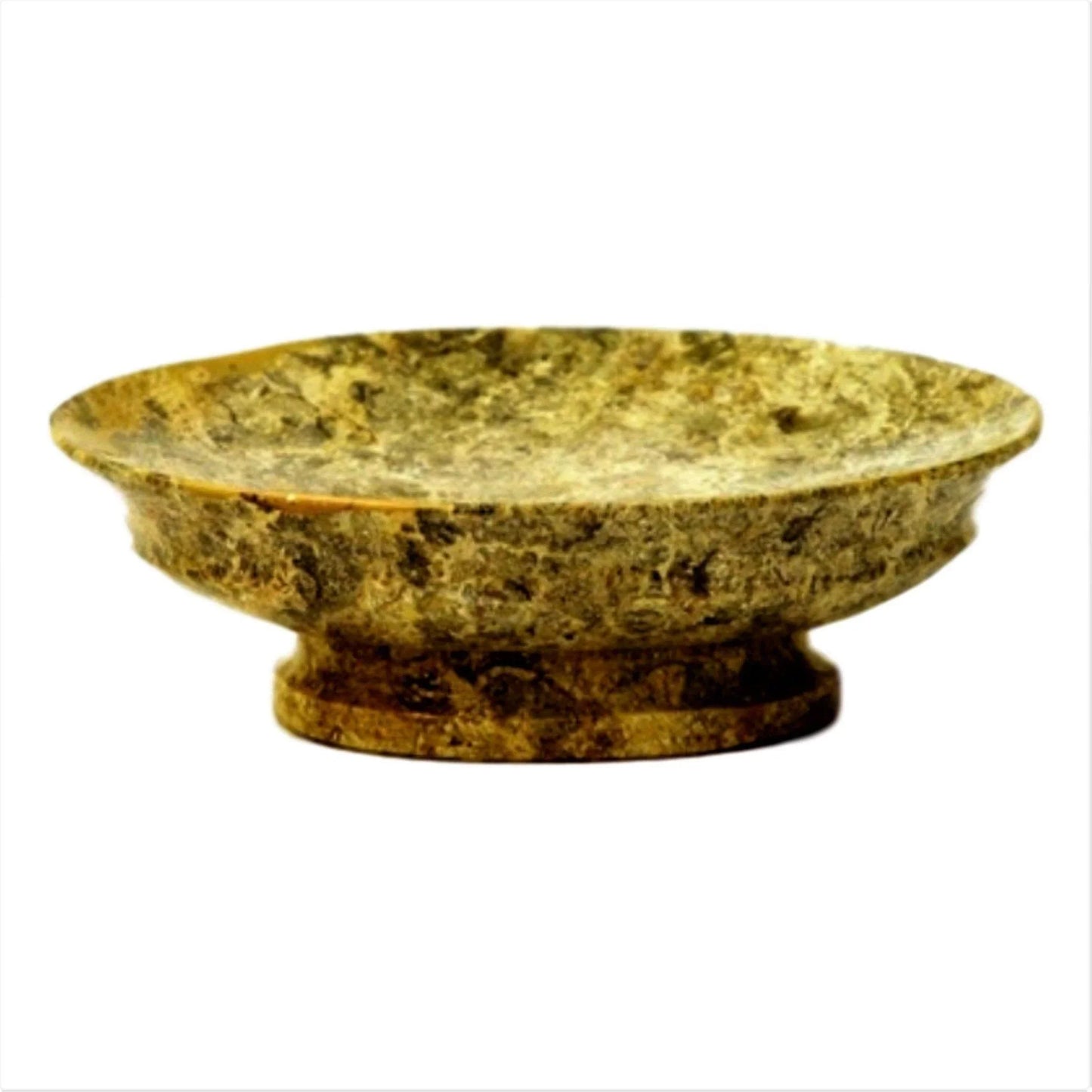 Marble Soap Dish of Fossil Stone Bathroom Accessories - Nature Home Decor