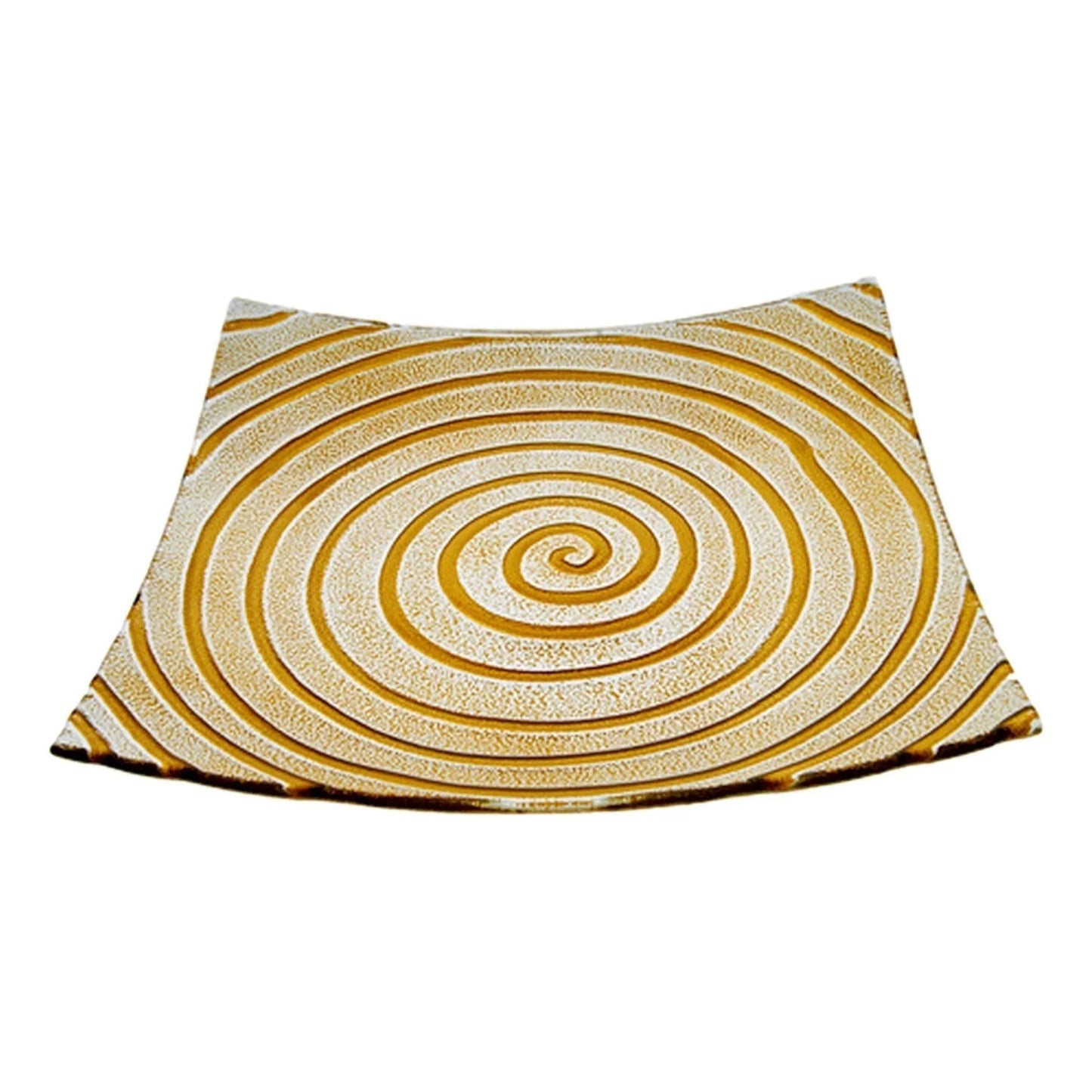 Monique Design 15-inch Square Serving Plate - Nature Home Decor