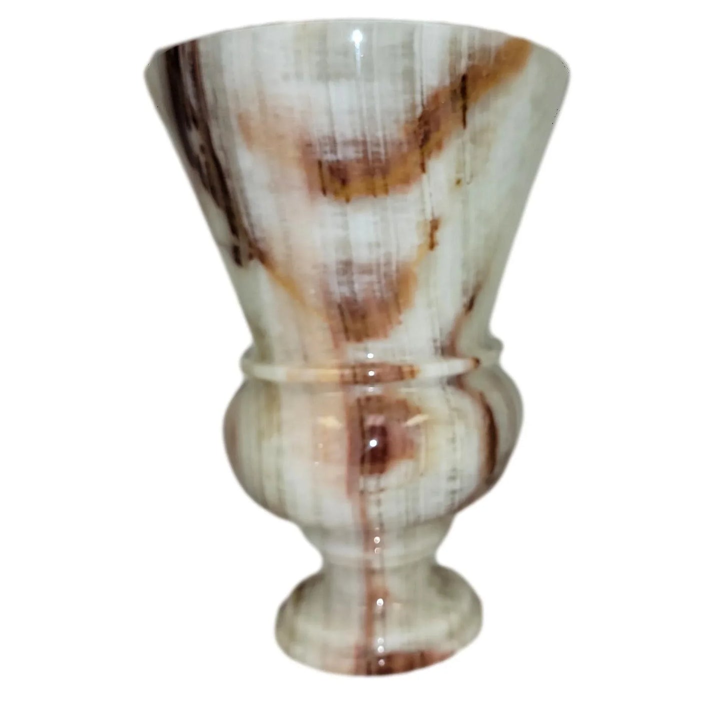 Onyx Tuscany Vase 12-inches Tall - Nature Home Decor