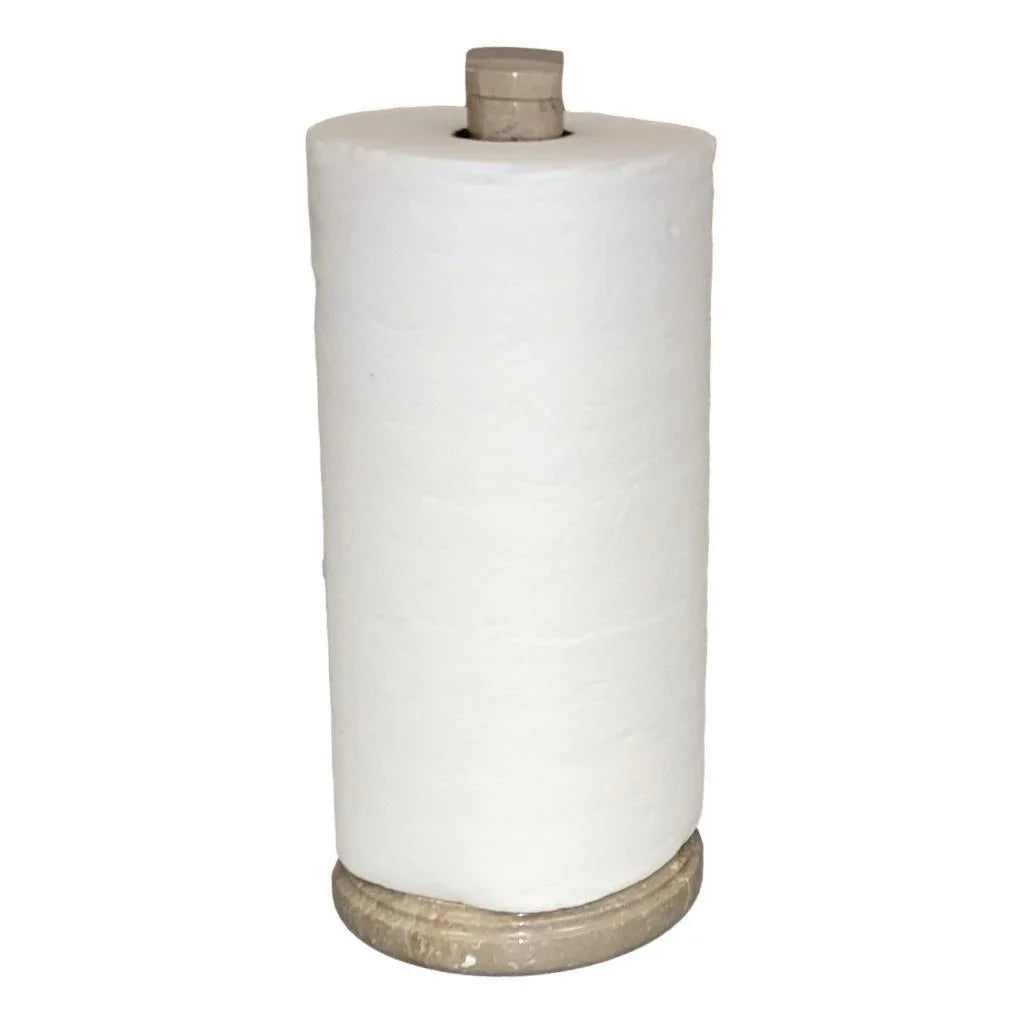Sahara Beige Marble Kitchen Towel Holder & Despenser - Nature Home Decor