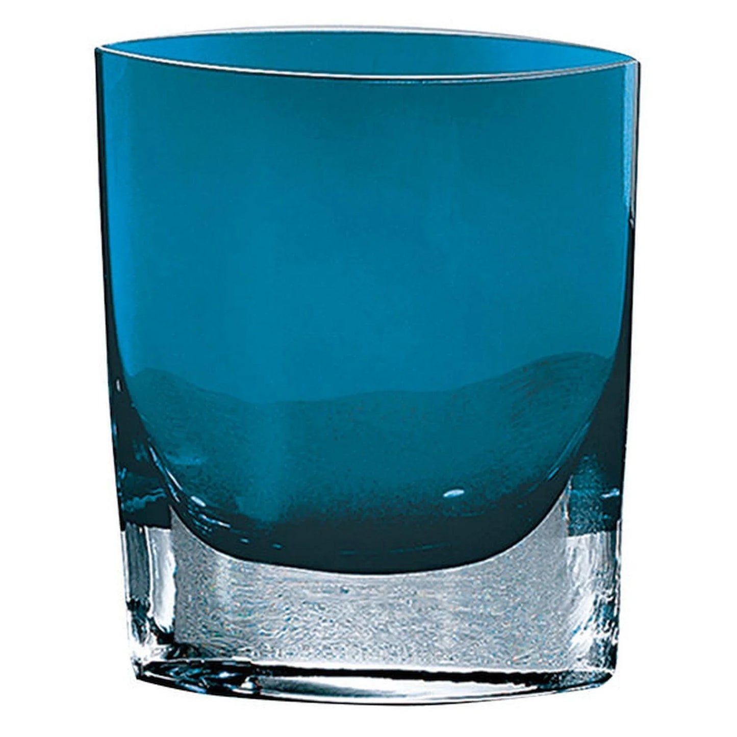 Samantha Peacock Blue Crystal Vase | Crystal Collection - Nature Home Decor