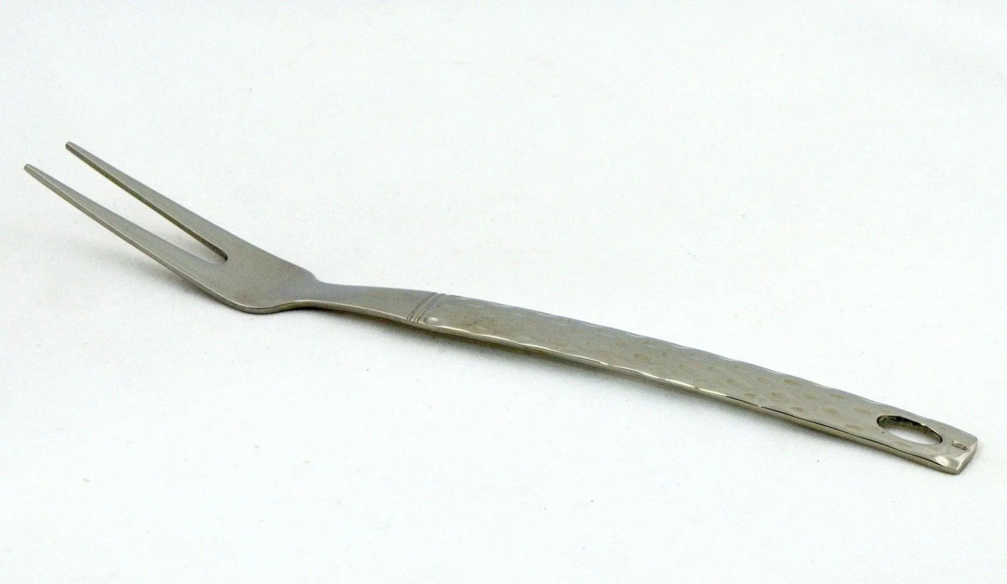Serving Utensils Set with Hammered Design Handles - Nature Home Decor