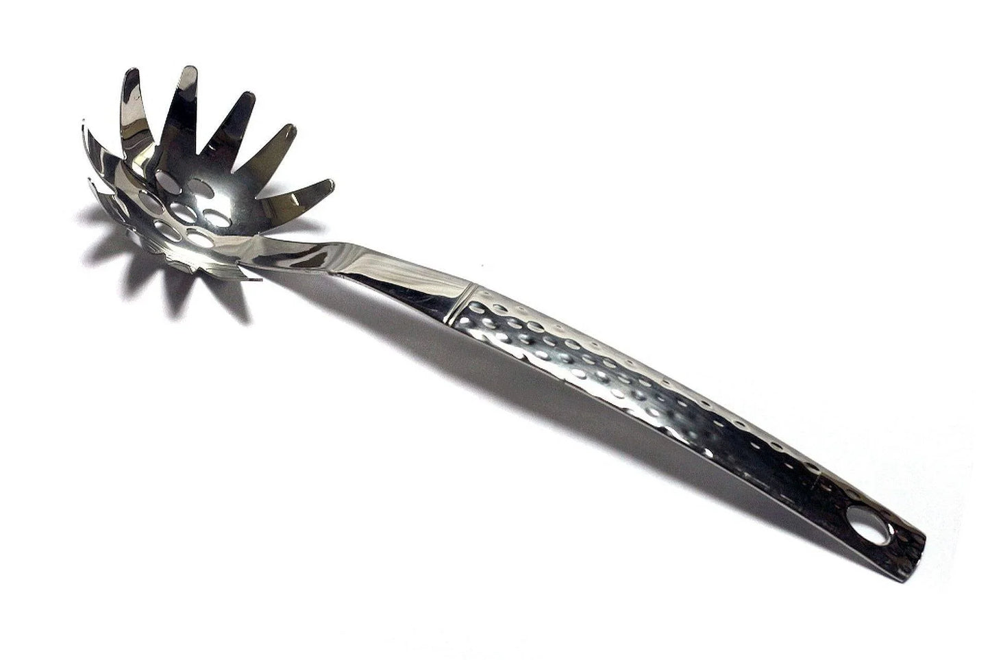 Serving Utensils Set with Hammered Design Handles - Nature Home Decor