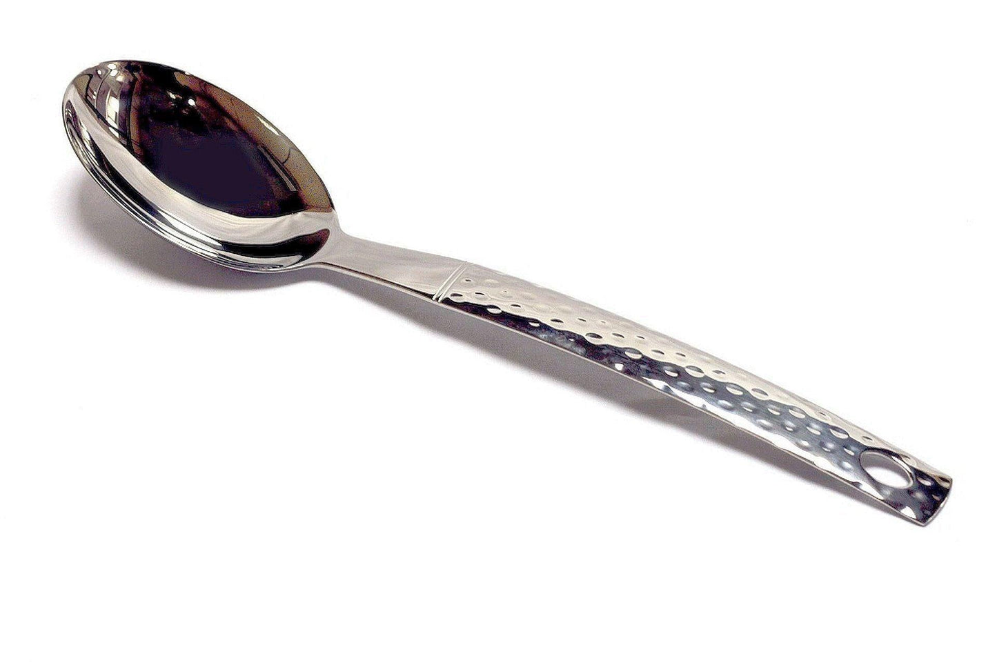 Serving Utensils Set with Hammered Design Handles - Nature Home Decor