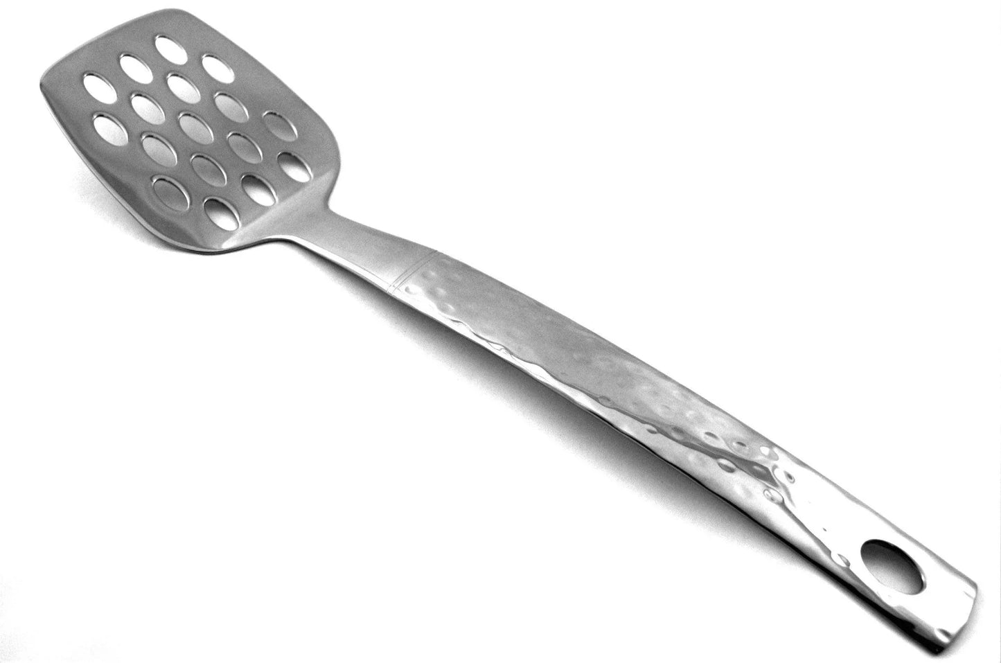 Serving Utensils Set with Hammered Design Handles - Nature Home Decor