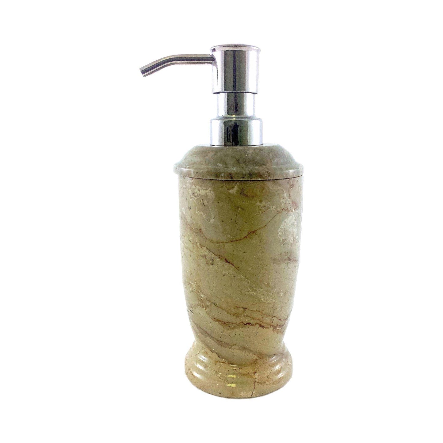 Soap & Lotion Dispenser of Sahara Beige Marble - Nature Home Decor