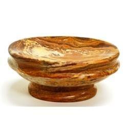 Soap Dish - Luxury Bathroom Accessories of Multi Brown Onyx - Nature Home Decor