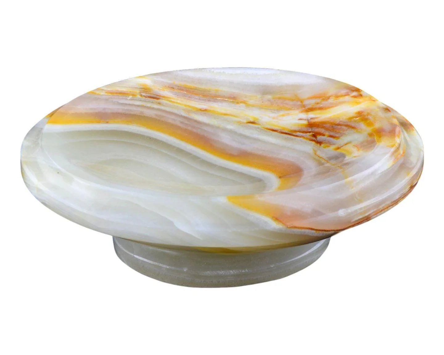 Soap Dish of Pistachio Onyx - Nature Home Decor