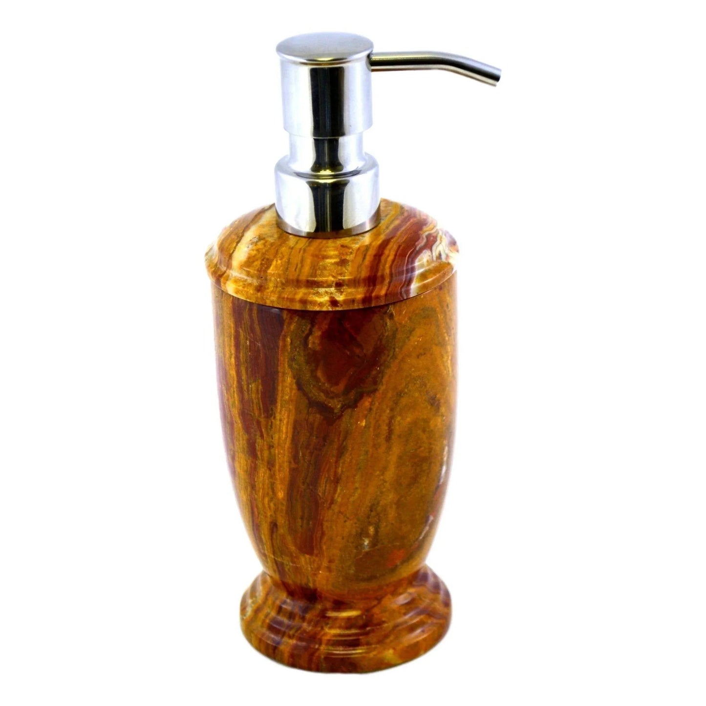 Soap Dispenser of Multi Brown Onyx - Atlantic Collection - Nature Home Decor