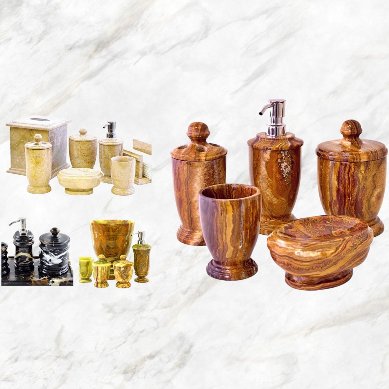 Luxury Bathroom Accessories - Nature Home Decor