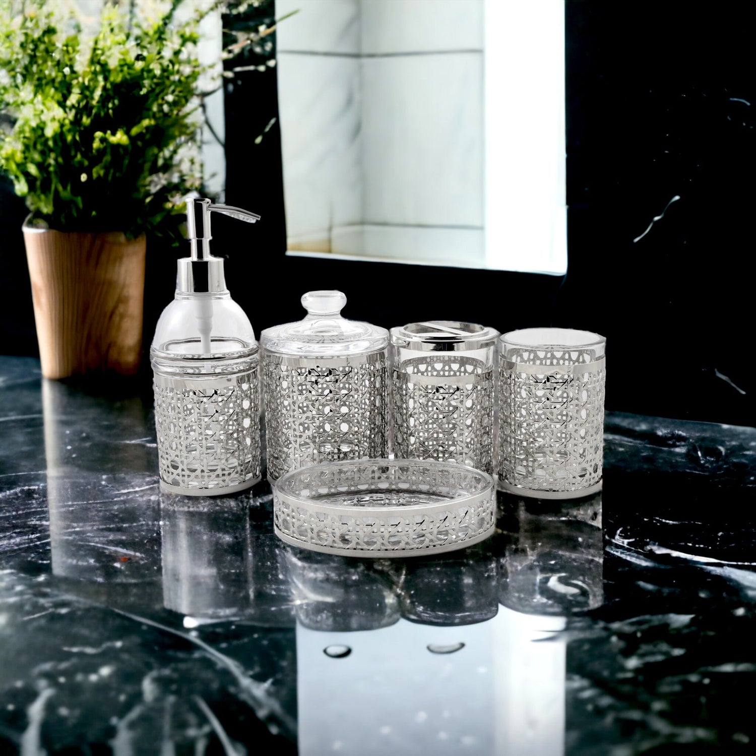 Unique Bathroom Accessory Sets - Nature Home Decor