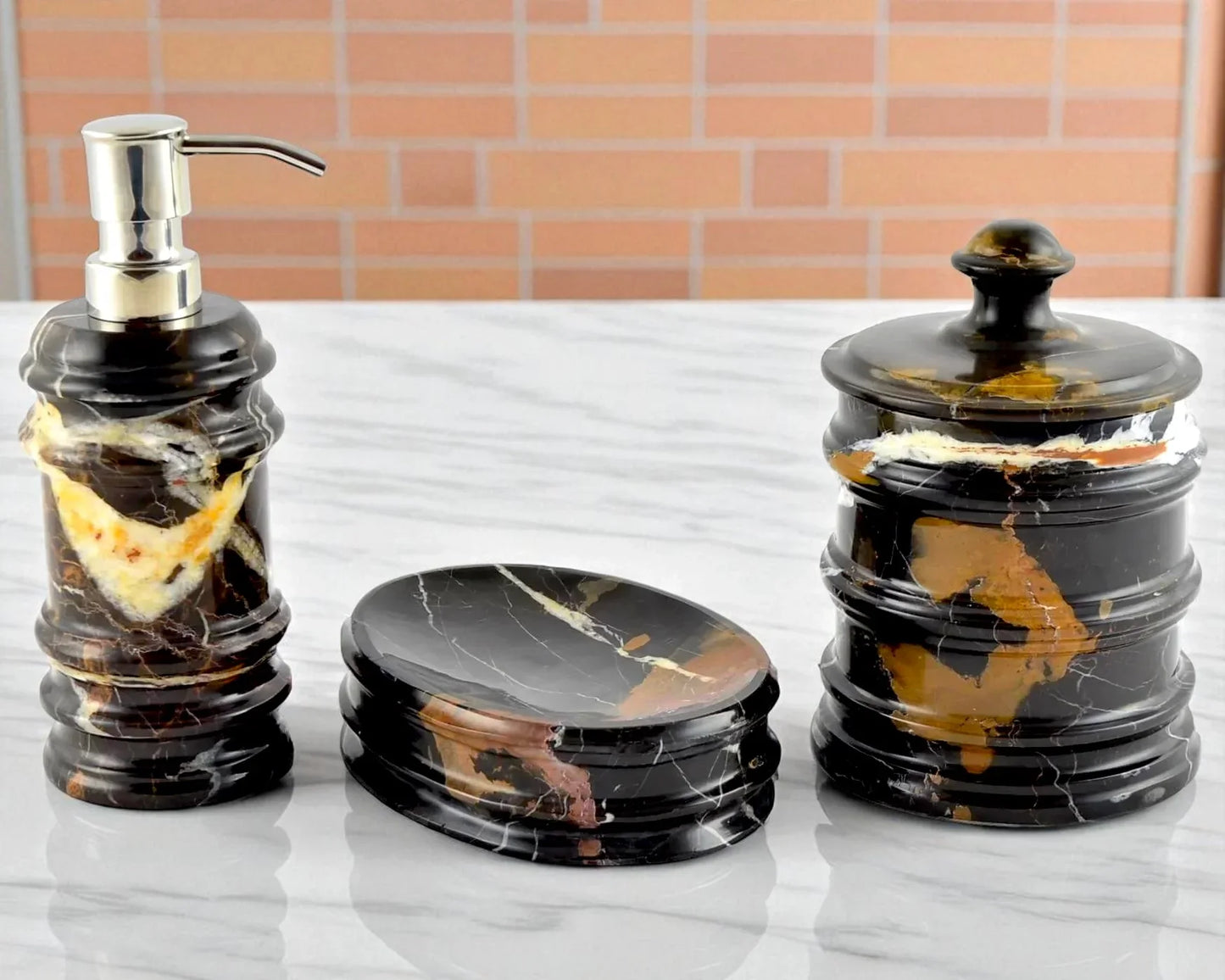 Bathroom Accessory Set - Nature Home Decor