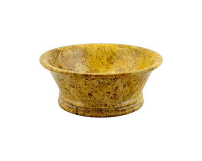 Fossil Stone 8.5-inch Modern Fruit Bowl