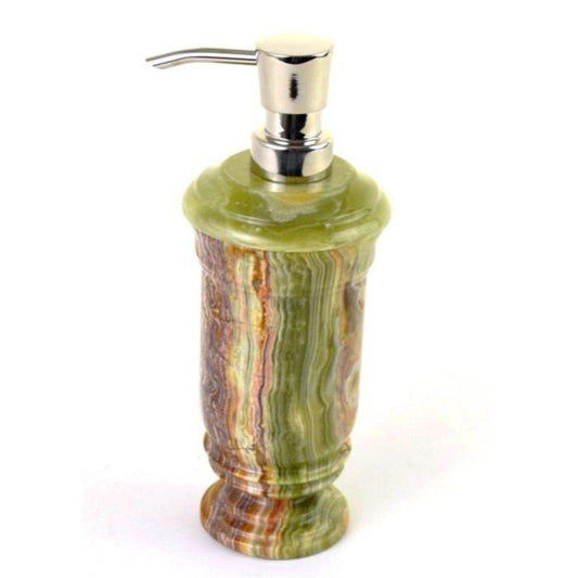 Classic Green Onyx Soap Dispenser of Tasmanian Collection - Nature Home Decor