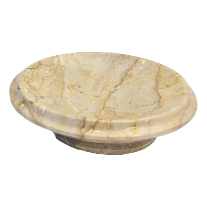 Marble Soap Dish of Sahara Beige Marble - Nature Home Decor