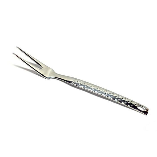 Meat Carving Fork with Hammered Design Handle - Nature Home Decor