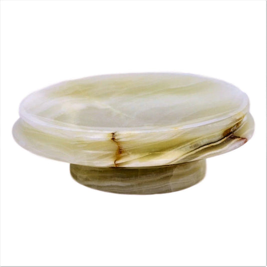 White Onyx Soap Dish - Nature Home Decor
